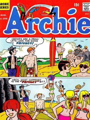 cover image of Archie (1960), Issue 193